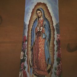 Hand Painted Repurpose Spanish Roof Tiles Wall Ornaments/ Latin Art/ Mexican Art/deco Art Asking $75 Each