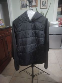 BATTLE A/S M MTA SPORT Black Light Puffer Hoodie For Kids Jacket Boys;