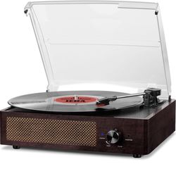Vinyl Record Player With Bluetooth