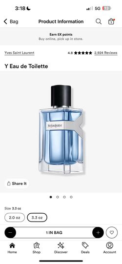 YSL, Y Eau de Toilette