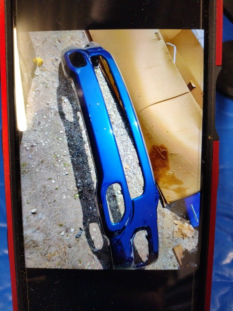 2019 To 2022 Dodge Ram 1500 Blue Front Bumper