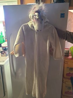 Girls Size 7/8 Unicorn Onesie 