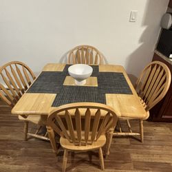 Whole Kitchen Set table With 4 Chairs