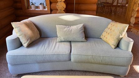 Dania Light Aqua Couch