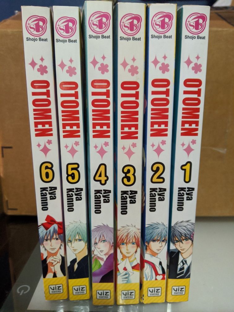 Otomen Manga volumes 1 - 6