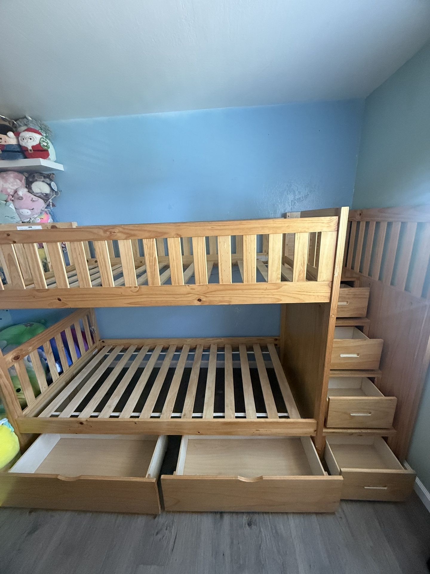 Twin Bunk Beds With Tons Of Storage