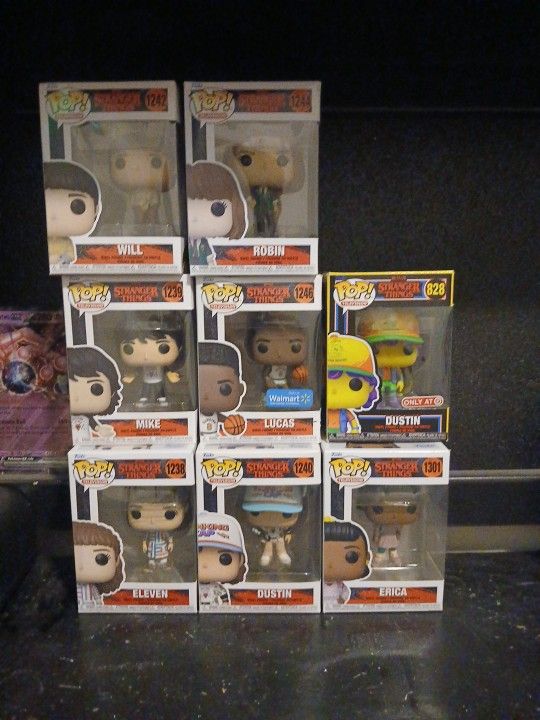 Stranger Things Funko Pops