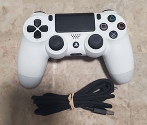 Genuine Sony PlayStation 4 PS4 Dualshock 4 Wireless Controller Glacier White OEM
