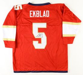 Aaron Ekblad Stanley Cup Champion, Florida Panthers Authenticated Jersey.