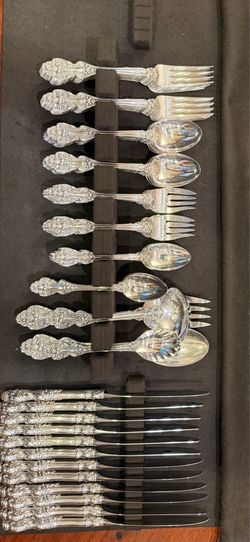 Reed & Barton silverware set