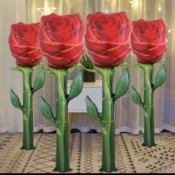 Giant rose balloon $15 each