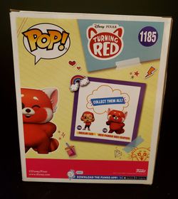 Turning Red Funko Pop Collection #1184 Meilin Lee & #1185 Red Panda Mei Thumbnail