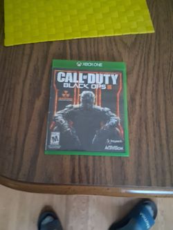 Call of duty blackopps 3 on xboxone