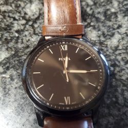 Fossil Leather Watch