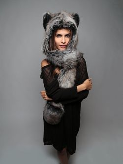 slim fit dress slacks Faux Fur Coat Womens