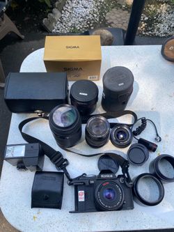 Vintage Camera / Lenses / Accessories ( Bundle)