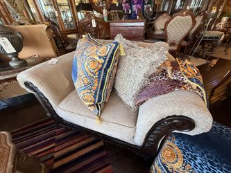 Tan Fabric Chair
