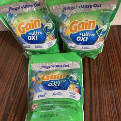 Gain Oxi Pods 31 Ct , 8 Dollars Each Bag