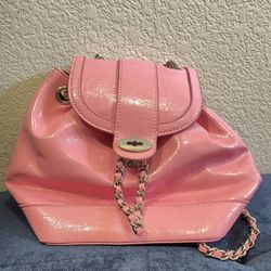 Pink Chain Women's Bag/backpack