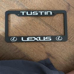 Lexus license plate (1)