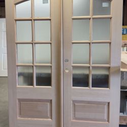 Wood French Doors