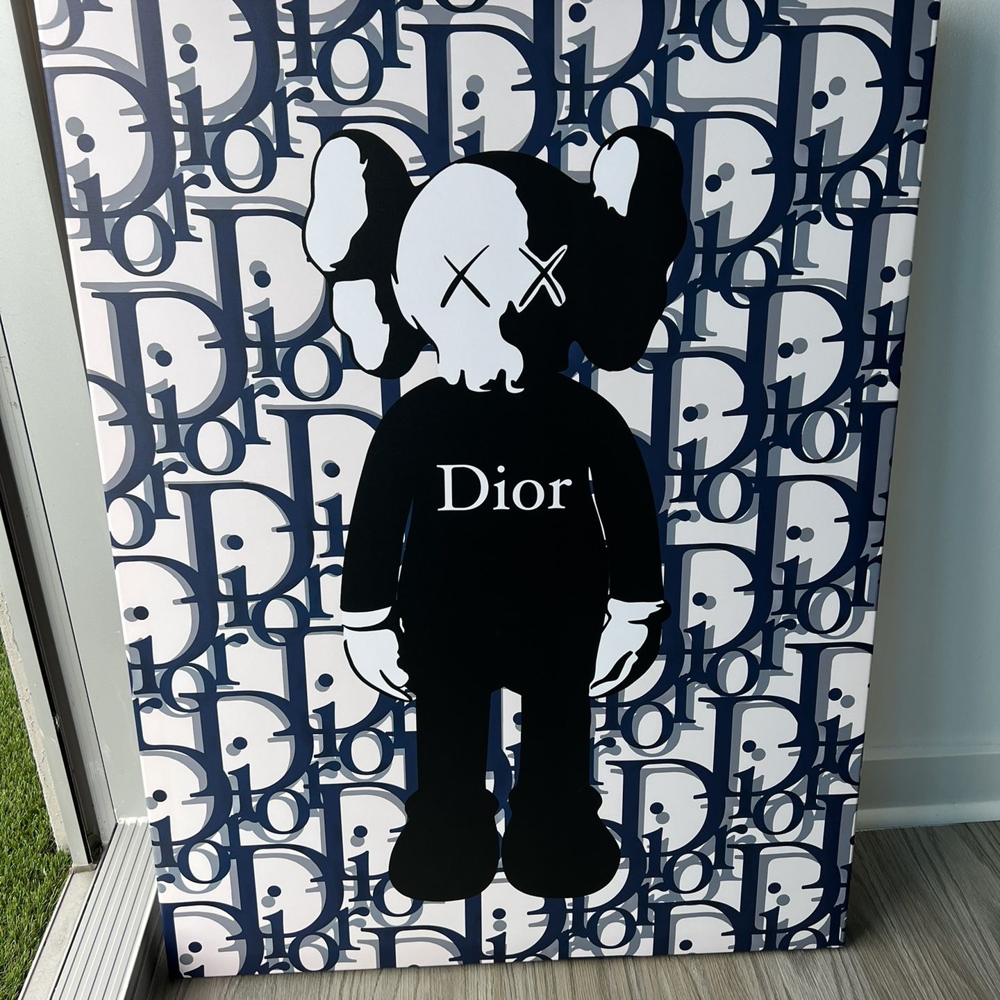 New 30x40” Kaws Fashion Canvas Print Dior Wall Art for Sale in