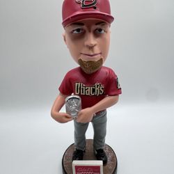 VINTAGE 2007 Brandon Webb Cy Young Bobblehead - Arizona Diamondbacks