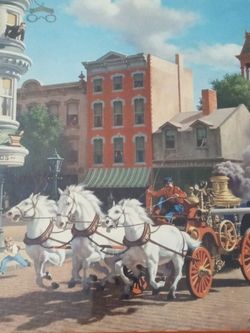 Old Fire Fighter Picture