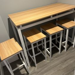 Table And Stools 