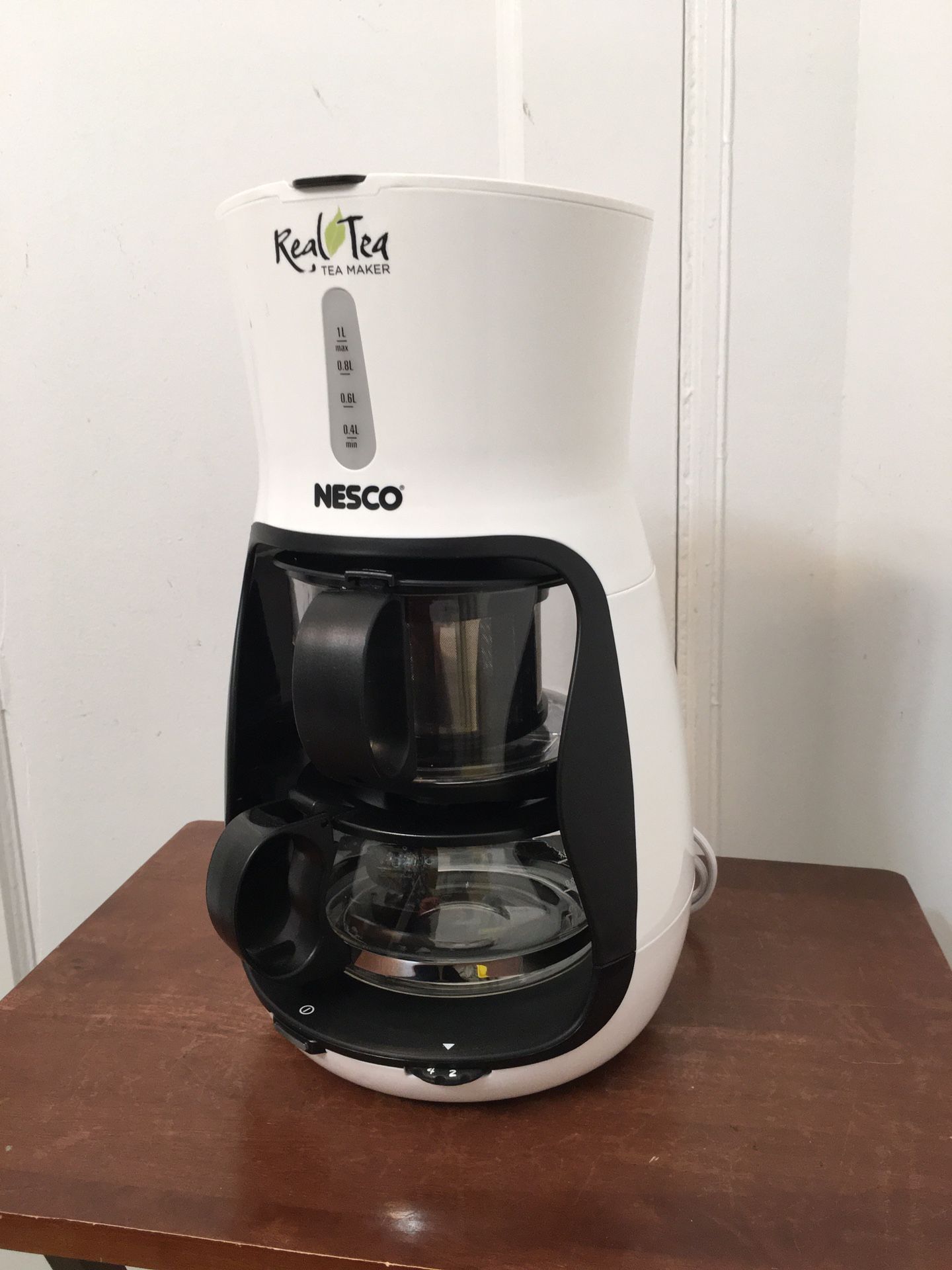 NESCO TM-1 Automatic Electric Loose Hot TeaMaker Real Tea Maker 1-Liter