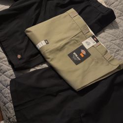 2 Pairs Dickies Shorts 1 Pair Of Dickies Pants Size 48
