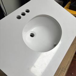 Vanity Top In White 30inchs