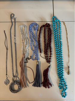 Long necklaces