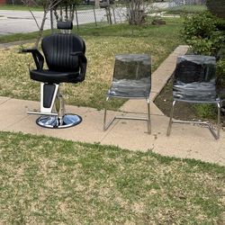 Sillas  para barberia  nuevas