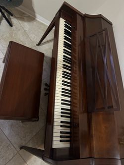 Acrosonic Upright Piano Walnut Finish