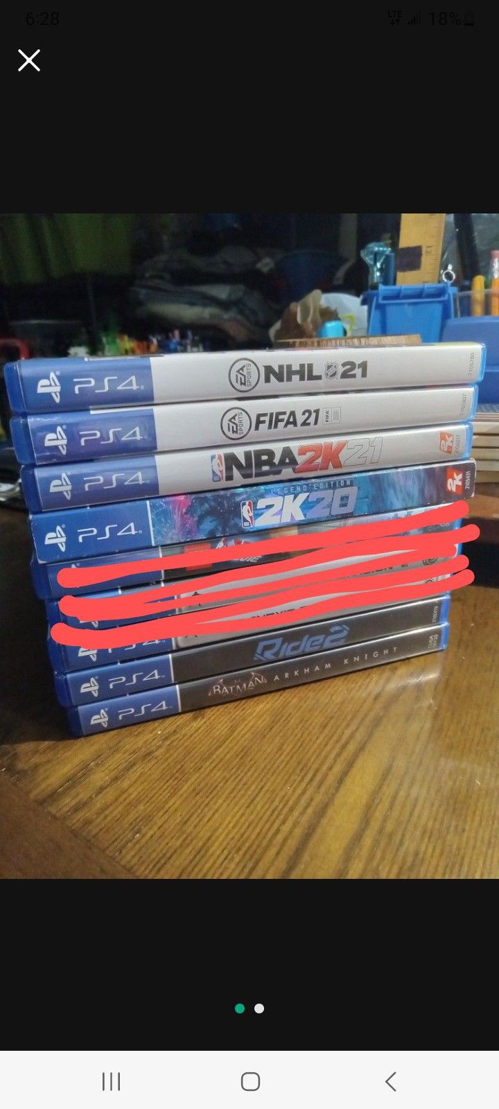 PS4 games (Read Description) 🎮