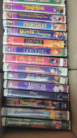 Vintage Disney, Pixar VHS
