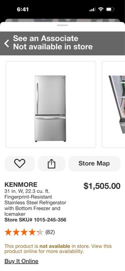 Kenmore refrigerator