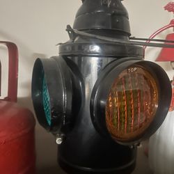 Cast iron Antique Railroad Lights 