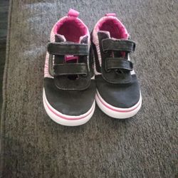 Girls Vans 9c
