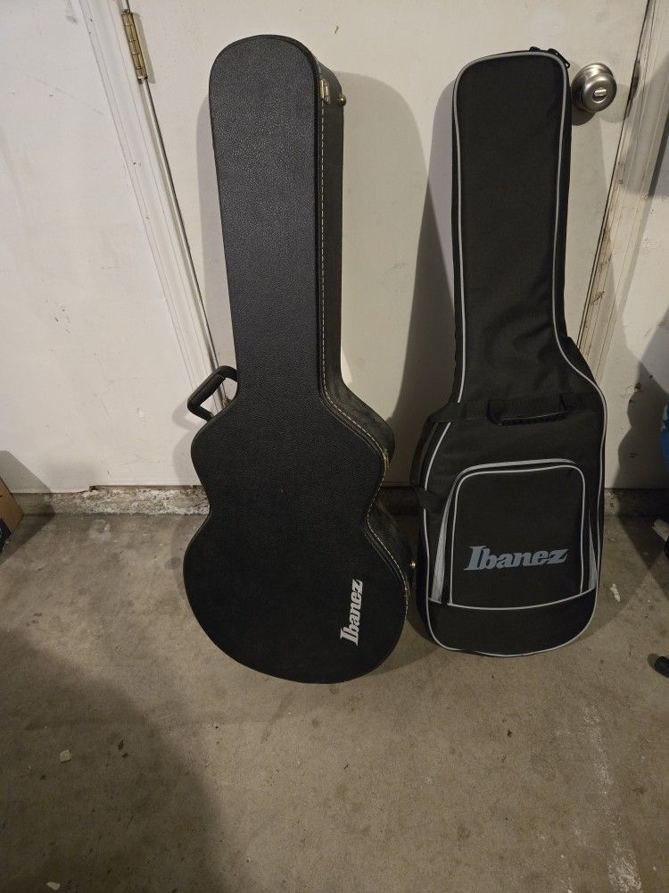 IBANEZ hard Shell Case &IBANEZ Gigbag