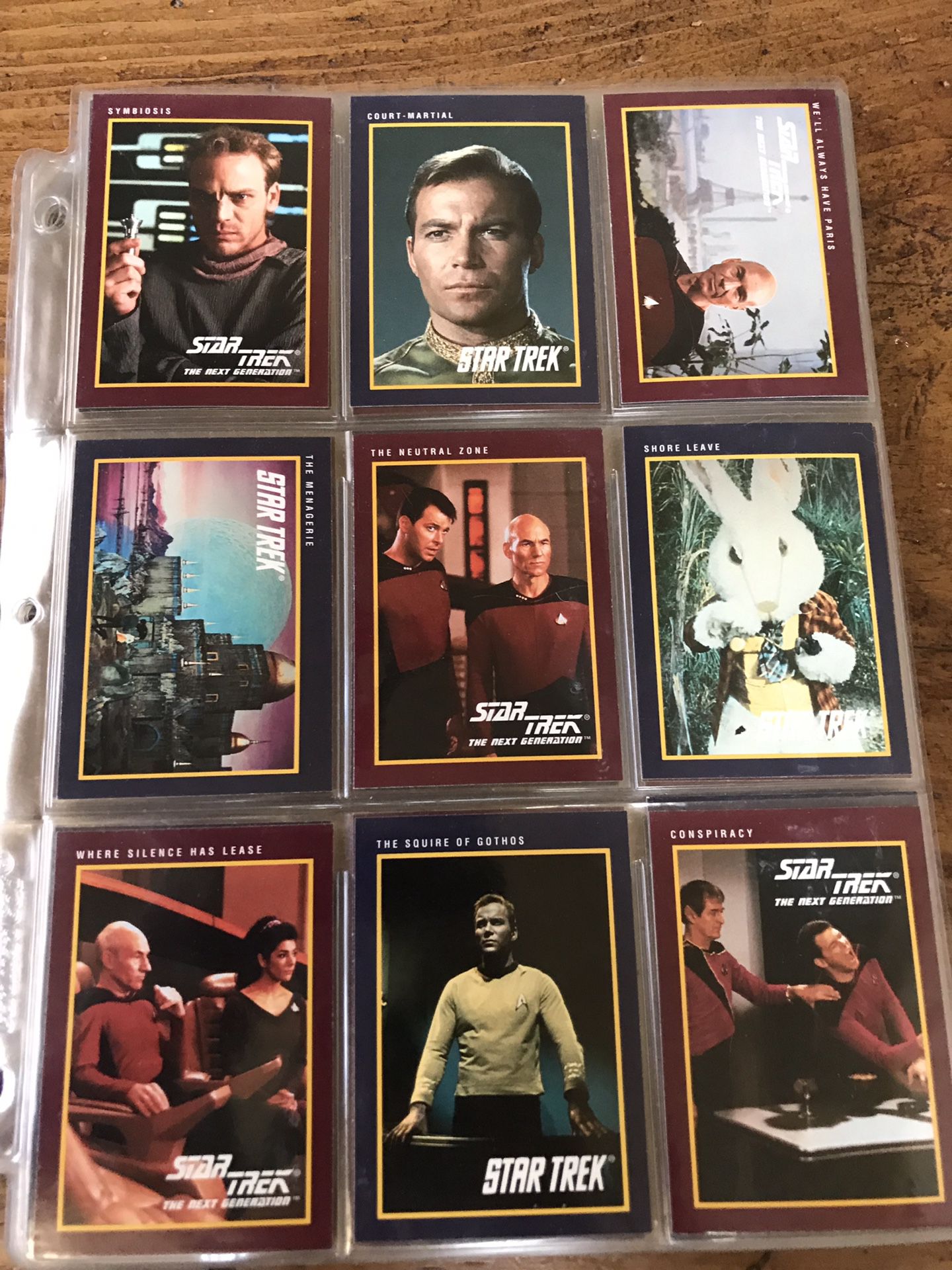 1991 Star Trek 25years card collections