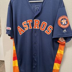 Houston Astros Majestic Authentic Bregman Jersey Size 46