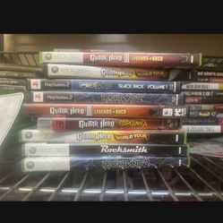Xbox 360 Guitar Hero And Games Ps2 