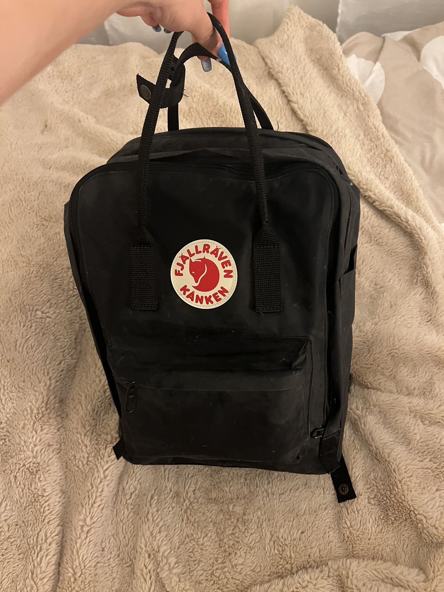 Black Kanken Backpack Laptop 15