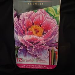 Prismacolor Premier 12 Ct Botanical Garden Set Colored Pencils