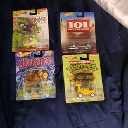 4hotwheels  Of The Premiere Cartoon Cars 
