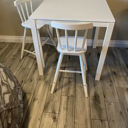 IKEA Kids Table With Two Chairs