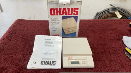 Ohaus portable standard scale