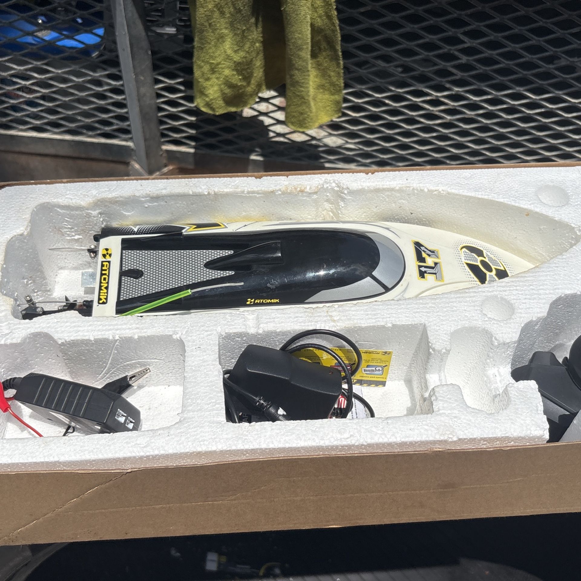 Racing boat